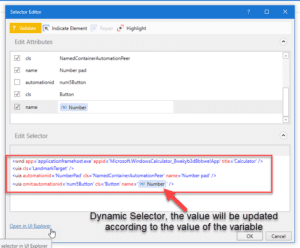 Use variables in selectors UiPath (Dynamic Selectors) – Codehunters